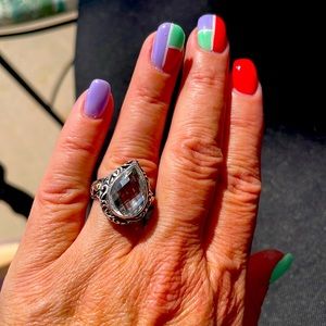 Light Blue Topaz Ring